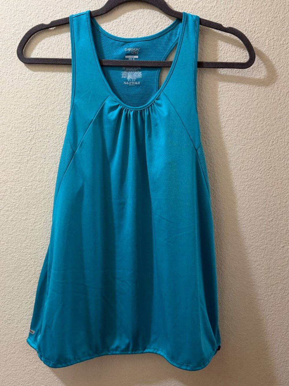 Danskin Now Active Teal Tank Top
